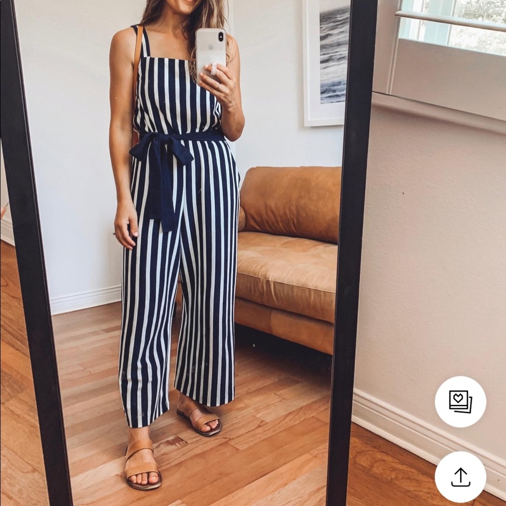 J.Crew knit tie front jumpsuit